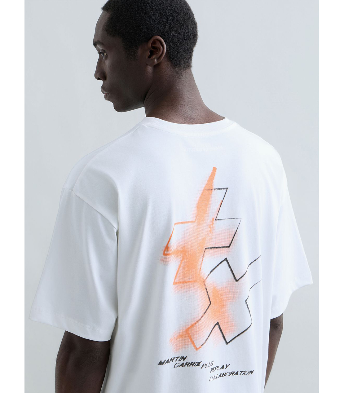 REPLAY &times; MARTIN GARRIX グラフィックTEE MARTIN 詳細画像 ホワイト 1